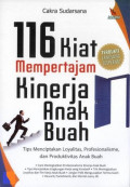 116 Kiat Mempertajam Kinerja Anak Buah