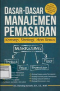 Dasar-dasar Manajemen Pemasaran Konsep, Strategi, dan Kasus