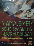 Manajemen Bisnis Syariah & Kewirausahaan