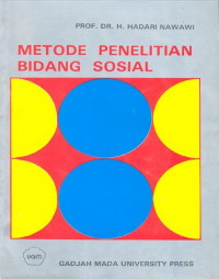 Metode Penelitian Bidang Sosial