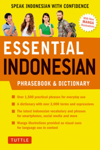 Essential Indonesian : pharsebook & dictionary